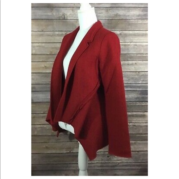 Red Wool Jacket - Picture 8 of 8